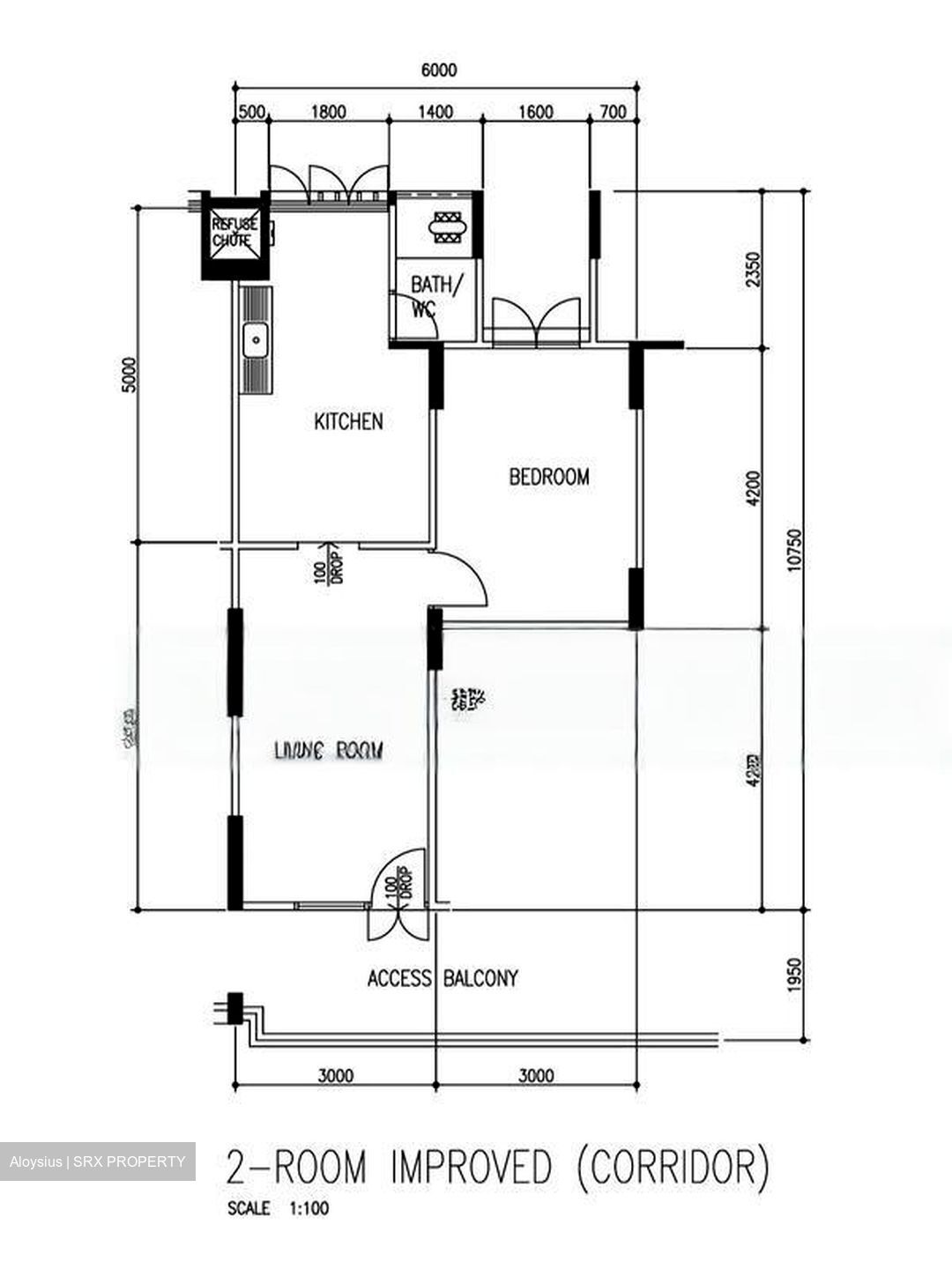 Blk 109 Aljunied Crescent (Geylang), HDB 2 Rooms #486962641
